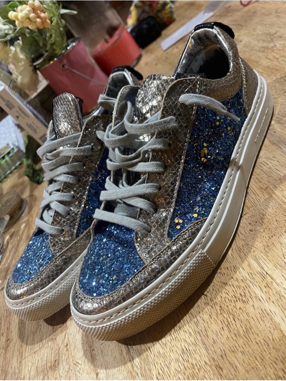 P448 Women's Shoes Glitter & Metallic